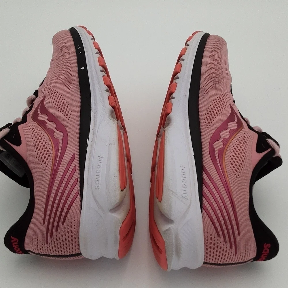 Saucony ride running sneakers women pink 9.5 perfect outdoor casual